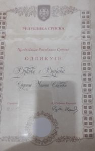 Orden Miloša Obilića jedinici Vukova
